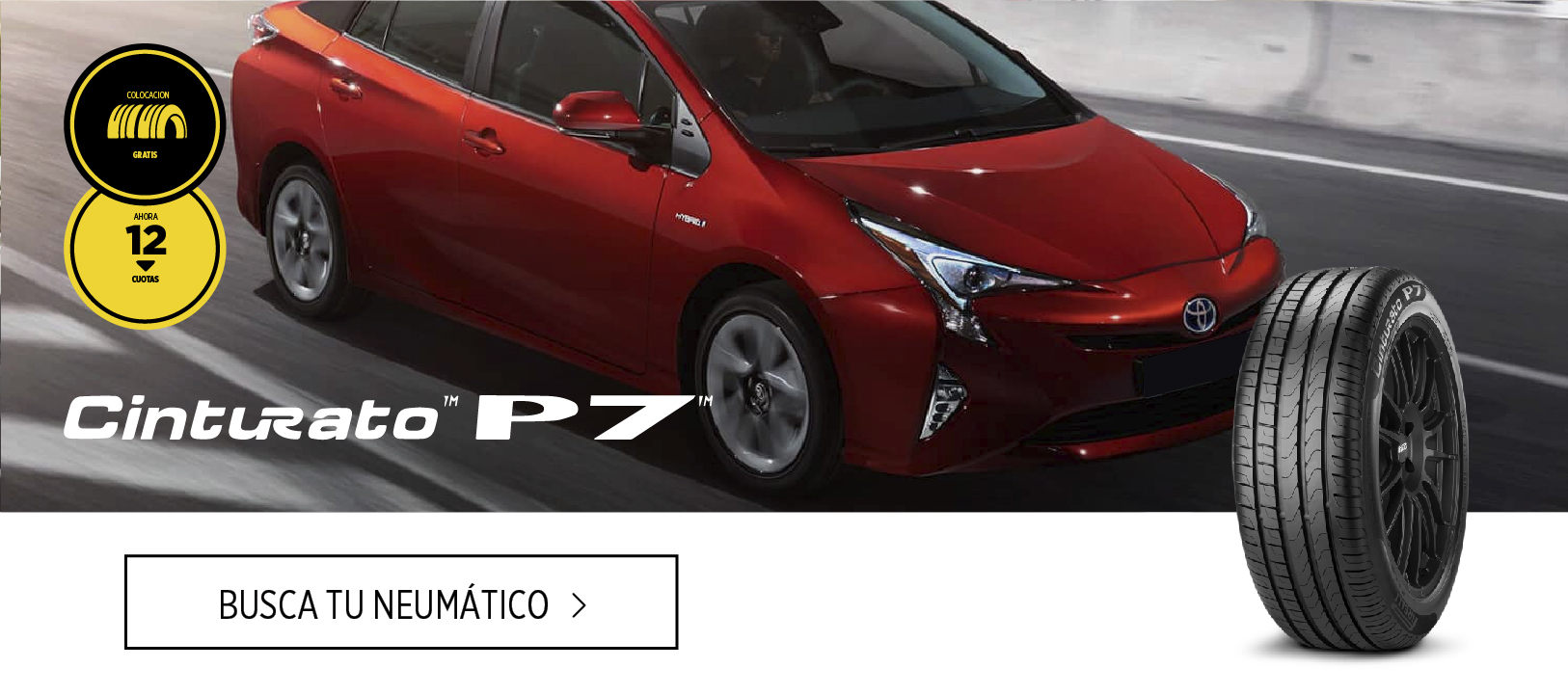 Neumatico para Toyota Prius