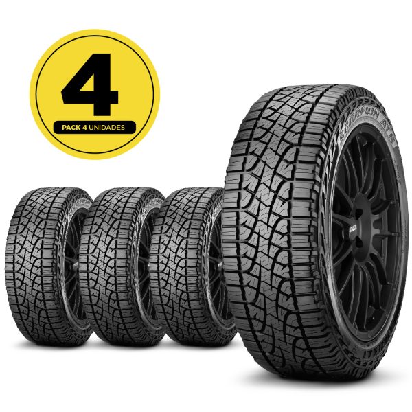 Pack x 4 - 265/60r18 110t - Pirelli Scorpion ATR(ks)