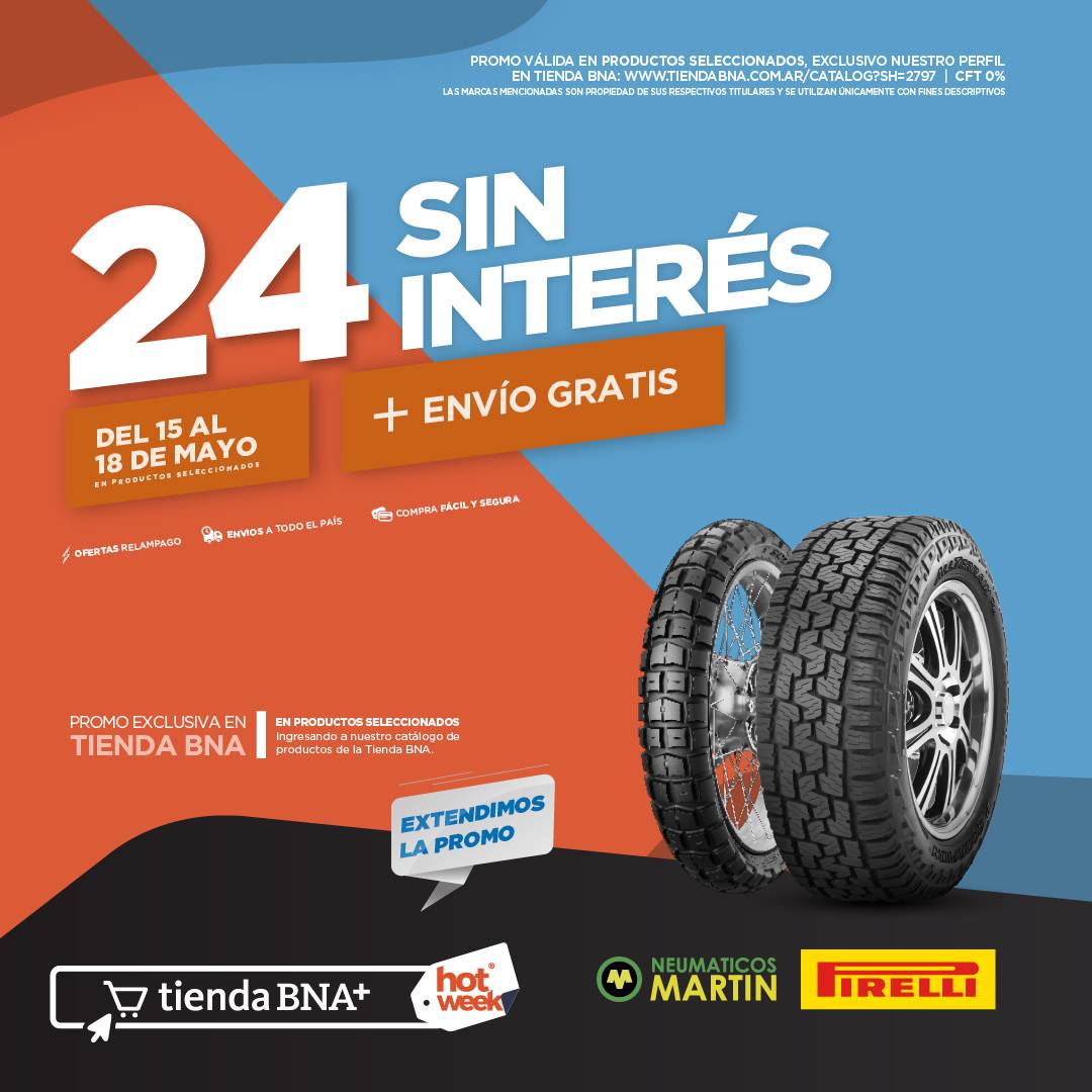 15% OFF con Modo BNA exclusivo en nuestras sucursales
