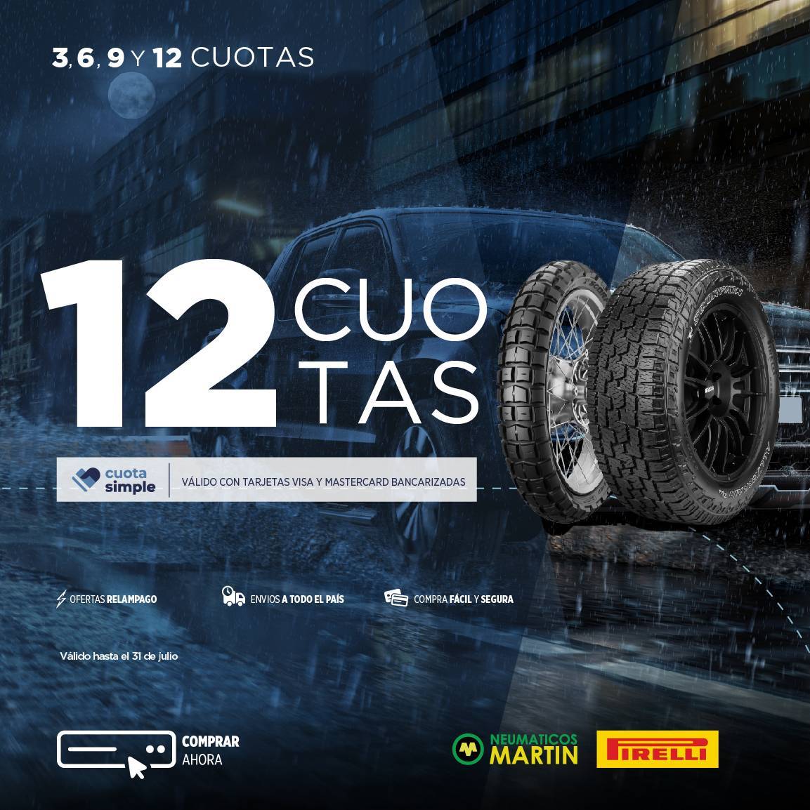 Compra en  12 cuotas !