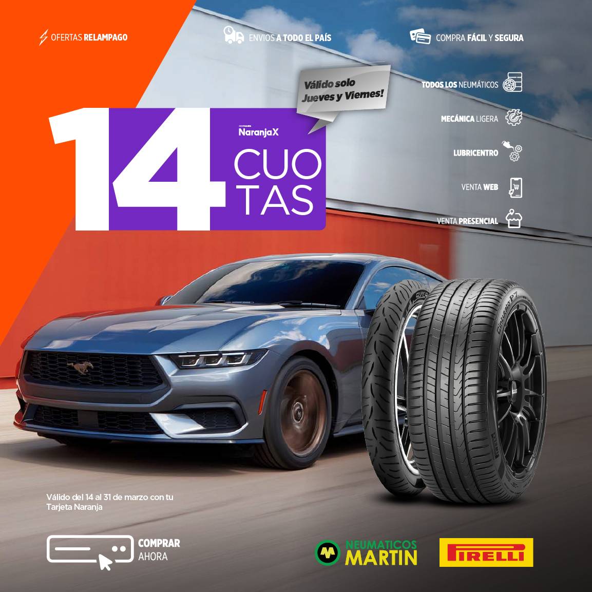 Compra en  14 cuotas !